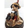 Giuseppe Armani Figurine: Walt Disney's "Pinocchio And Figaro" 464C With Original Box, Signed. Image - 6