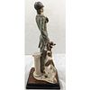 Large Giuseppe Armani Figurine: Limited Ed. 2350/5000 "Lady With Dog - Elegance" 195C In Box w/ COAImage - 2