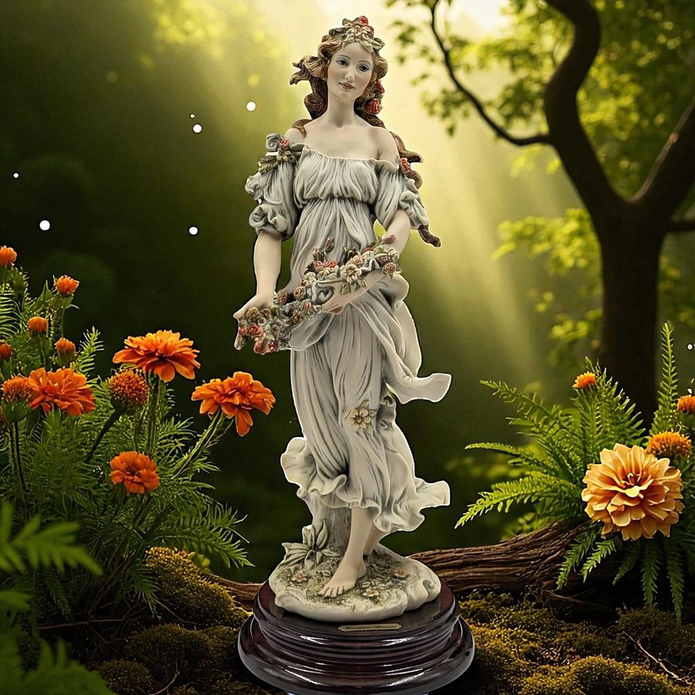 Giuseppe Armani Figurine: Members Only 1994 Figure "Flora" 212C In Original Box. Giuseppe 