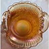 Lot Of 12 Vintage Carnival / Amber Glass Pieces. Includes six Marigold berry bowls, one vase Image - 2