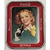 A Pair Of Vintage Coca-Cola Advertising Tin Trays. Measures approx. 13 1/2" X 10 1/2" each. Image - 1