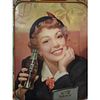 A Pair Of Vintage Coca-Cola Advertising Tin Trays. Measures approx. 13 1/2" X 10 1/2" each. Image - 13