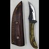 5Pc Hand Made Damascus Steel Knives And Sheaths. **DUE TO THIS LOT BEING CLASSED AS A WEAPON IT Image - 7