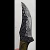 5Pc Hand Made Damascus Steel Knives And Sheaths. **DUE TO THIS LOT BEING CLASSED AS A WEAPON IT Image - 9