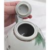 Small Antique Chinese Famille Rose Porcelain Teapot With Mark. Measures approx. 4" X 6". Image - 6