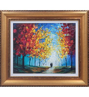 Slava Ilyayev (Israeli, b. 1970) Signed & Numbered Serigraph W/ COA, "Lovers" 170/210. Slava 