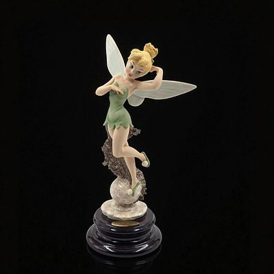 Giuseppe Armani Figurine: Walt Disney's "Tinker Bell" 108C With Original Box. Box measures 