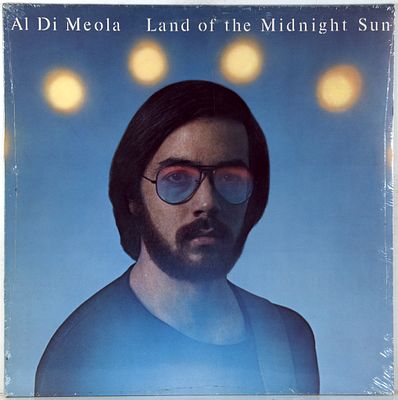 AL DI MEOLA -LAND OF THE MIDNIGHT SUN - 1976 - ОРИГИНАЛ, ПЕРВЫЙ ПРЕСС - HOLLAND, В ПРЕКРАСНОМ 