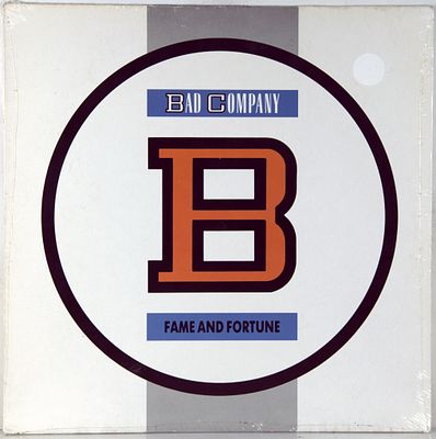 BAD COMPANY ‎- FAME AND FORTUNE - 1986 - ОРИГИНАЛ, ПЕРВЫЙ ПРЕСС - GERMANY, В ПРЕКРАСНОМ 