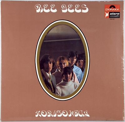 BEE GEES - HORIZONTAL - 1968 - ОРИГИНАЛ, ПЕРВЫЙ ПРЕСС - GERMANY, В ХОРОШЕМ СОСТОЯНИИ EX