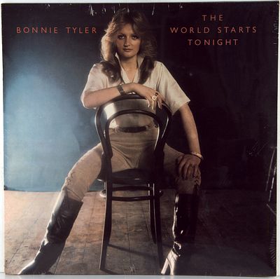BONNIE TYLER - WORLD STARTS TONIGHT - 1977 - ОРИГИНАЛ, ПЕРВЫЙ ПРЕСС - UK, В ПРЕКРАСНОМ 