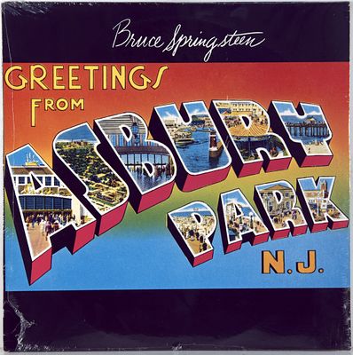 BRUCE SPRINGSTEEN - GREETINGS FROM ASBURY PARK N.J. - 1973 - ОРИГИНАЛ, ОРИГИНАЛЬНЫЙ ПРЕСС 1975 