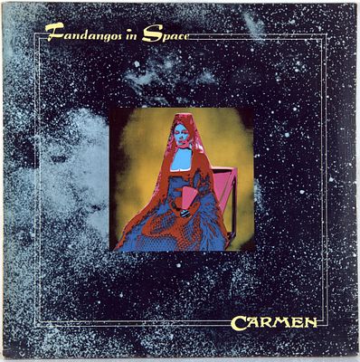 CARMEN - FANDANGOS IN SPACE - 1973 - ОРИГИНАЛ, ПЕРВЫЙ ПРЕСС - UK, В ХОРОШЕМ СОСТОЯНИИ EX