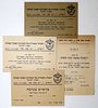 Collection of [36] Printed Items / Important Historical Tickets
. אוסף פריטי נייר מודפסים Image - 6