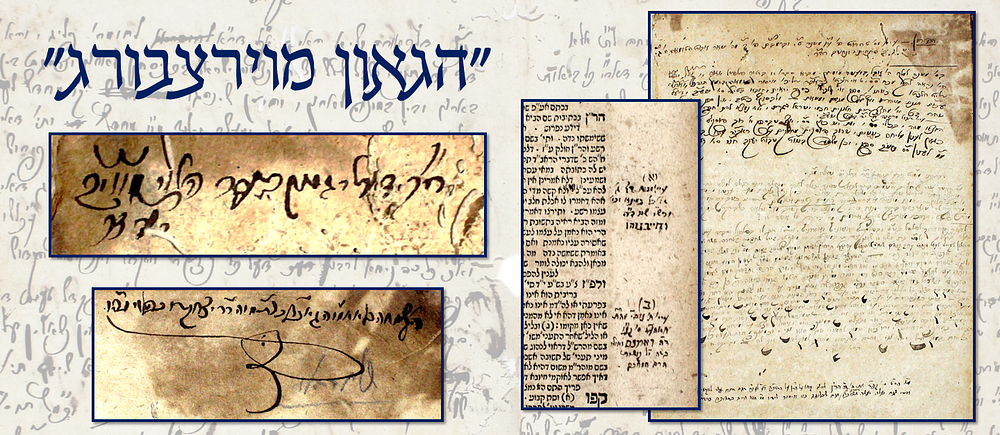 אוסף ספרים מספריית "הגאון מוירצבורג" ובניו – עשרות הגהות / חתימות / רישומים / ספרים שחיברו
. אוסף 