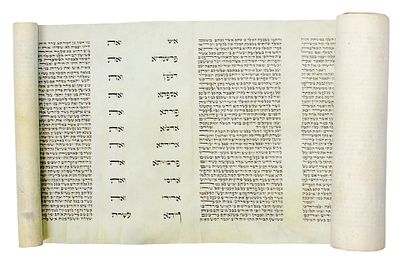 מגילת אסתר – כתב (חסידי) ועימוד כדעת האר"י ז"ל – אשכנז, שנות התק'
. מגילת אסתר, כתיבת סופר. דיו 