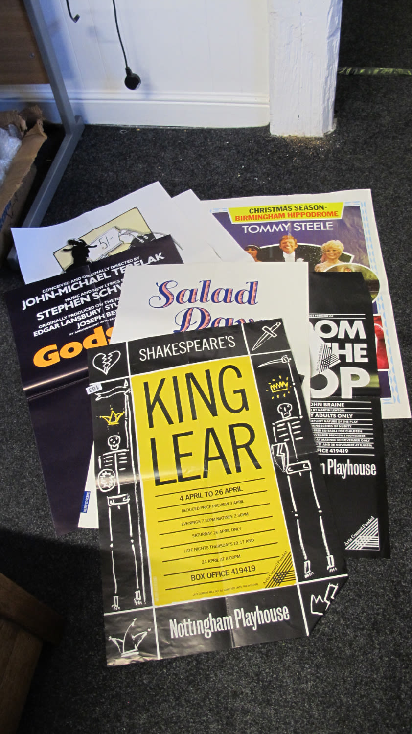 Lot 163: a collection of theatre advertising posters