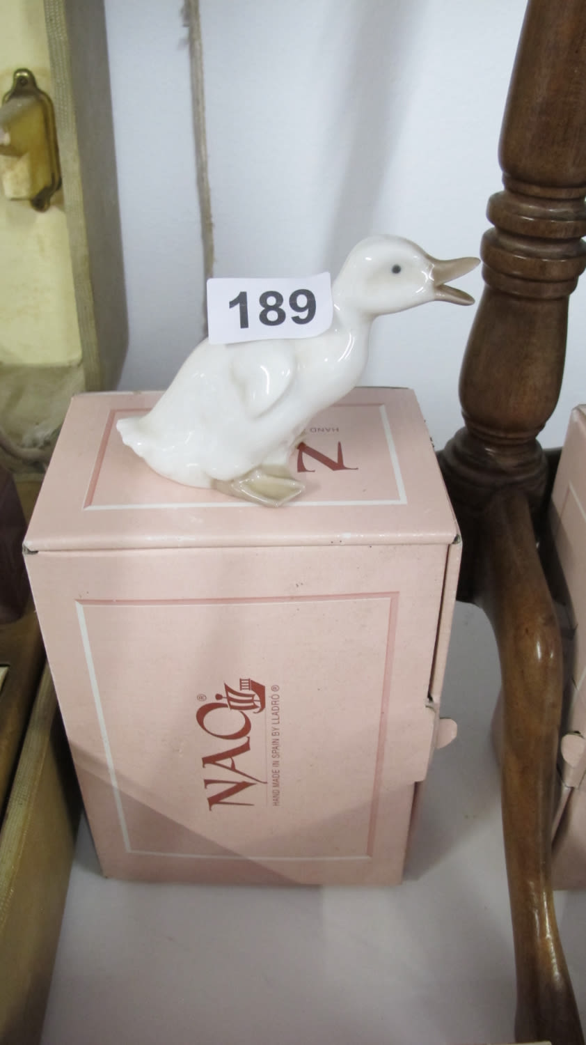 Lot 189: Nao Italian porcelain figurine