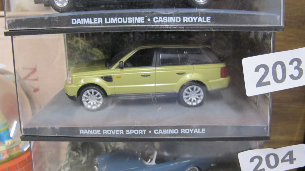 Lot 203: Fabbri Ltd 007 diecast car scale 1/43. Model:...