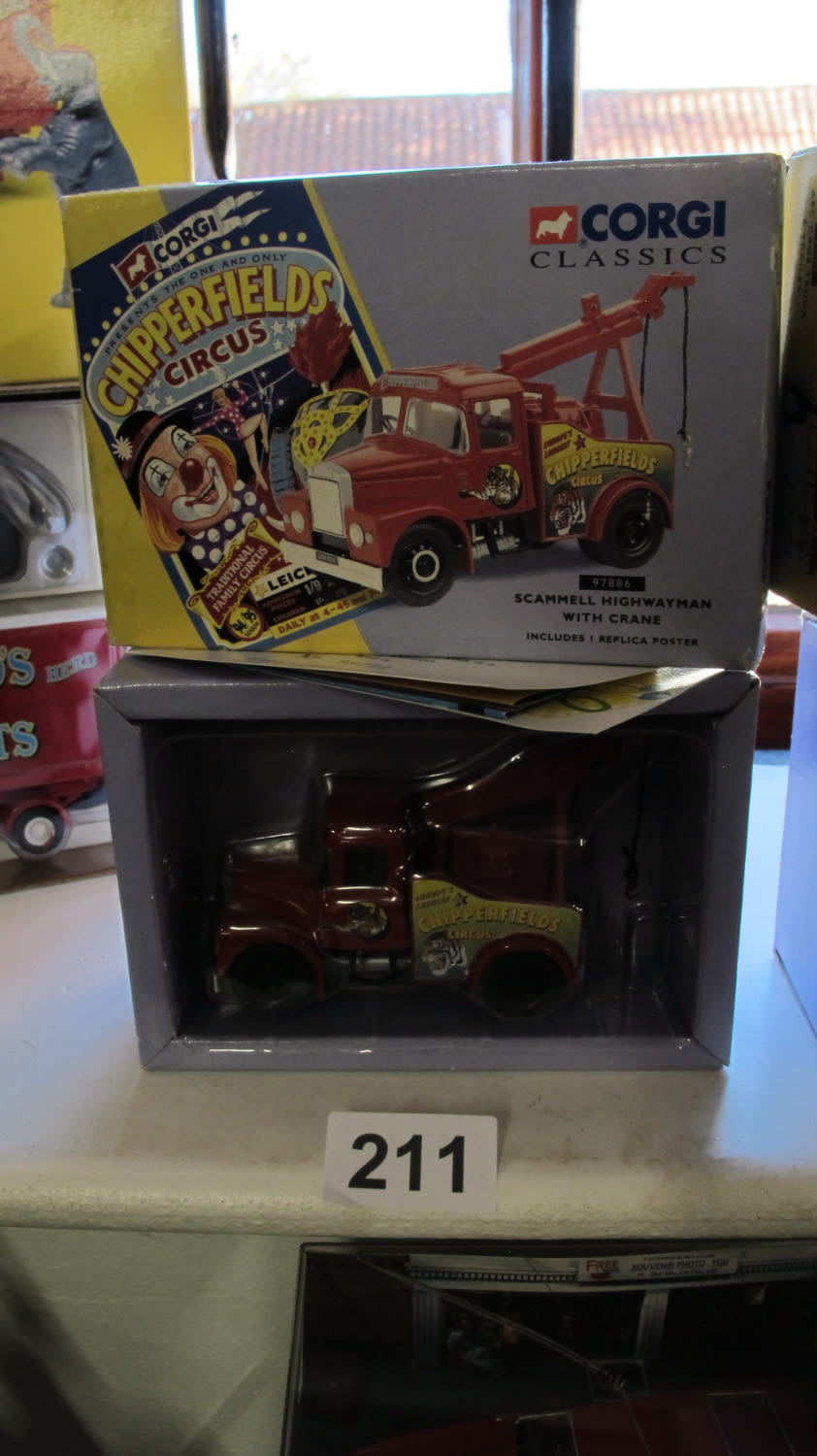 Lot 211: BNIB Corgi Classic Chipperfields circus toy. Model: 97886...