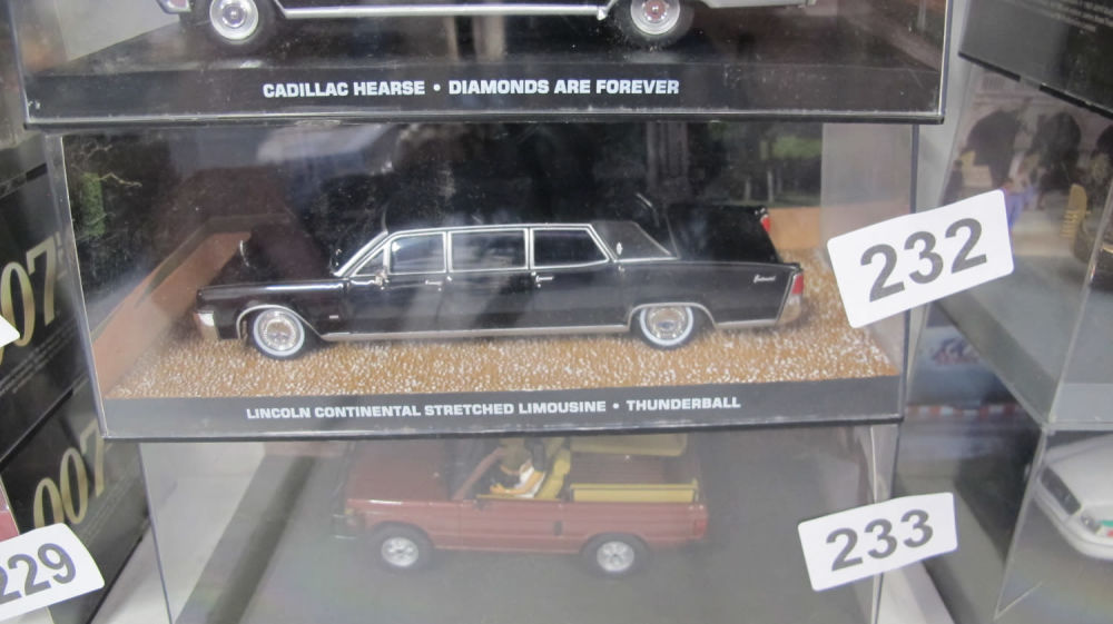 Lot 232: Fabbri Ltd 007 diecast car scale 1/43. Model:...