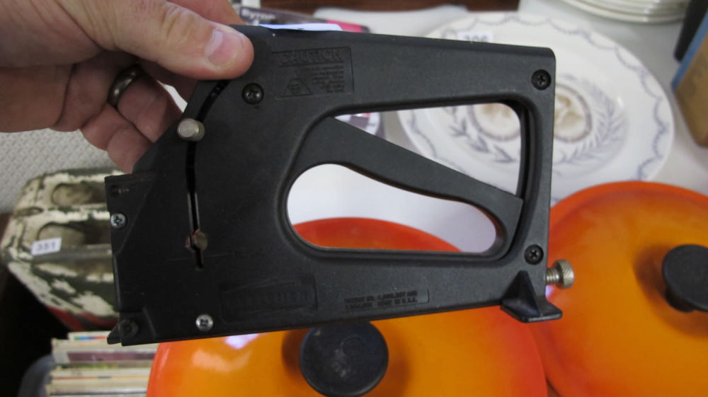 Lot 315: Fletcher staple gun