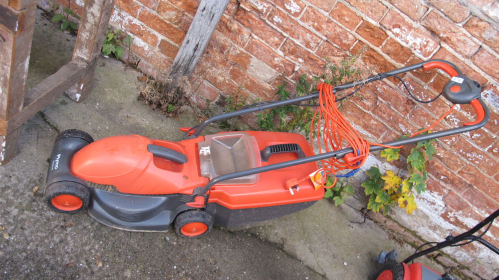 Lot 376: Flymo electric grass mower