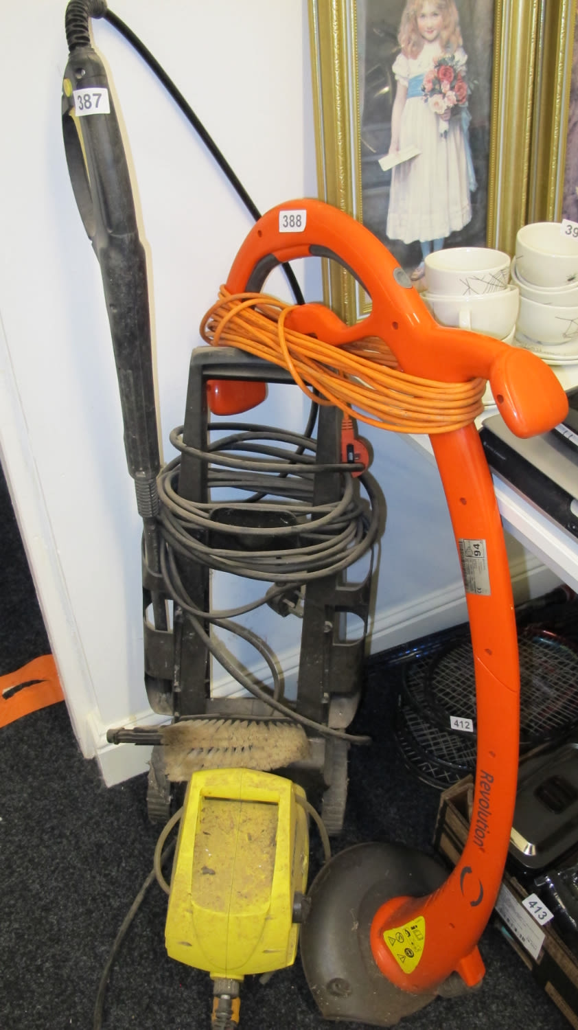 Lot 387: karcher pressure washer