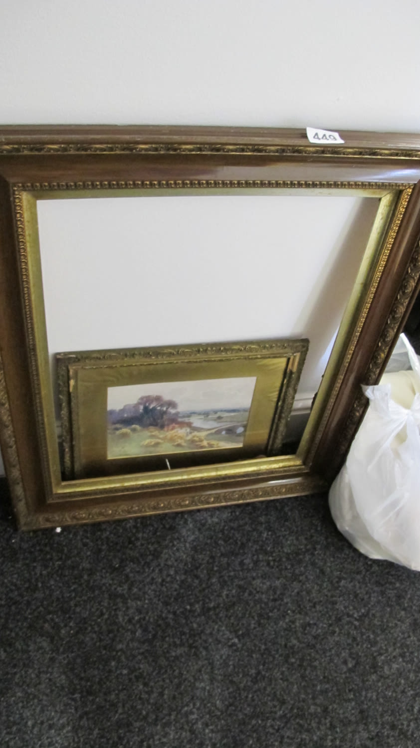 Lot 449: various picture frames