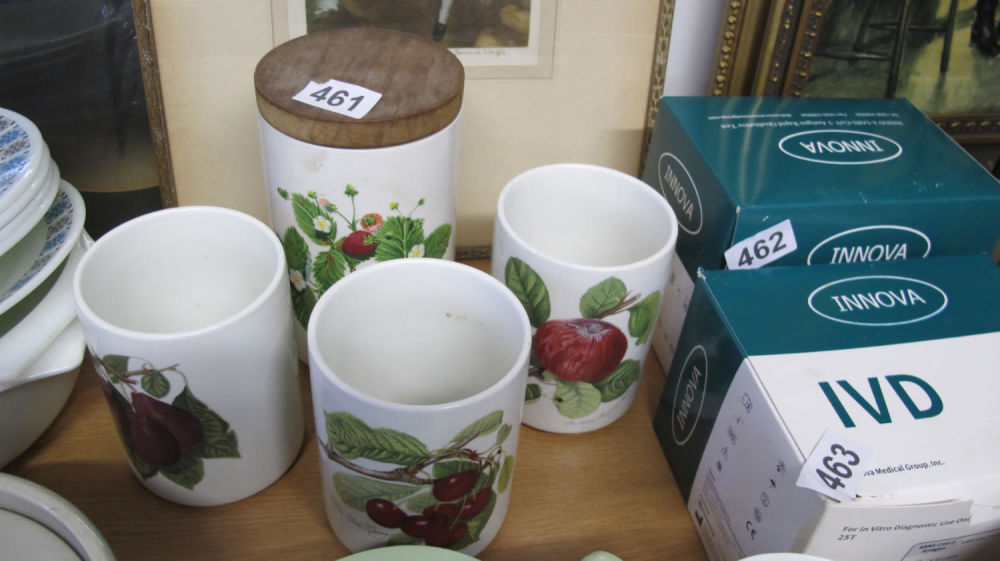 Lot 461: Portmeirion pots