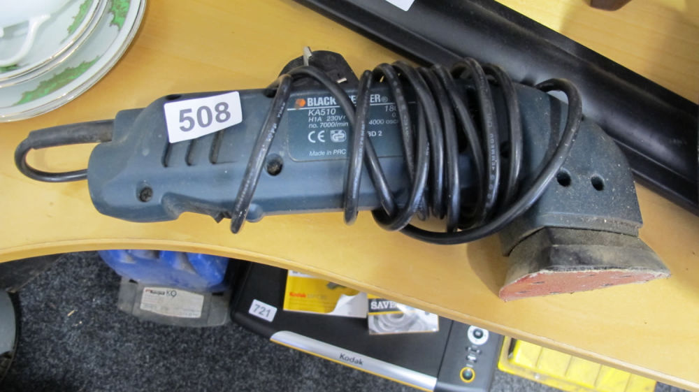 Lot 508: detail sander
