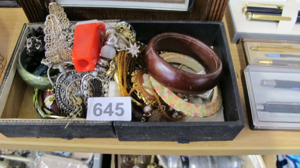 Lot 645: various costume jewelry