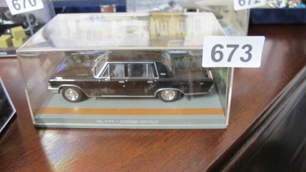 Lot 673: Fabbri Ltd 007 diecast car scale 1/43. Model:...