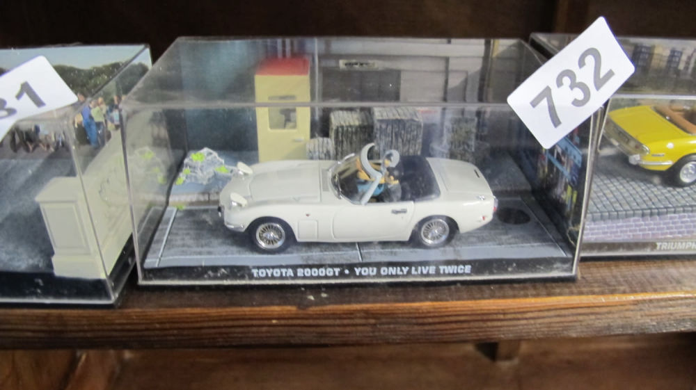 Lot 732: Fabbri Ltd 007 diecast car scale 1/43. Model:...