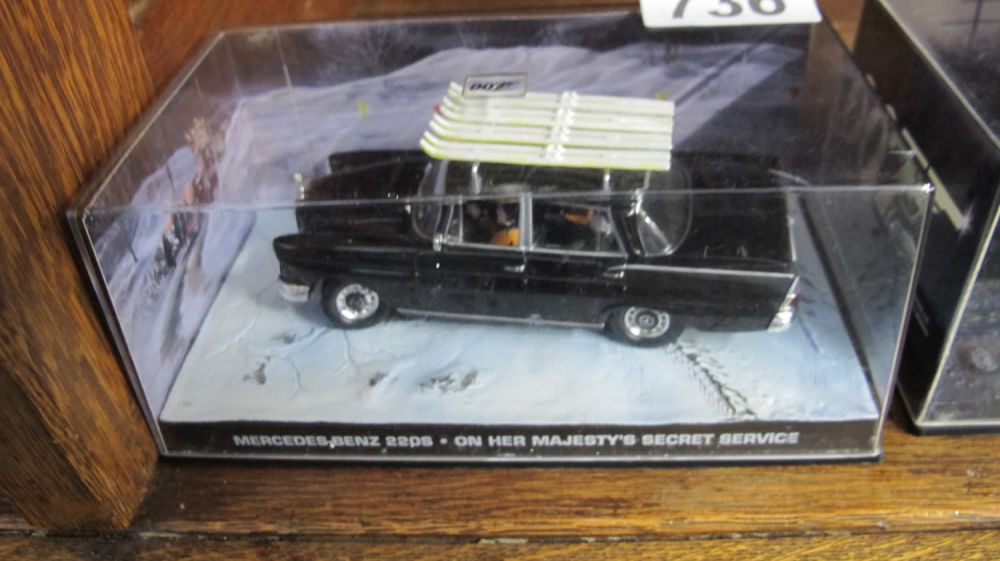 Lot 736: Fabbri Ltd 007 diecast car scale 1/43. Model:...