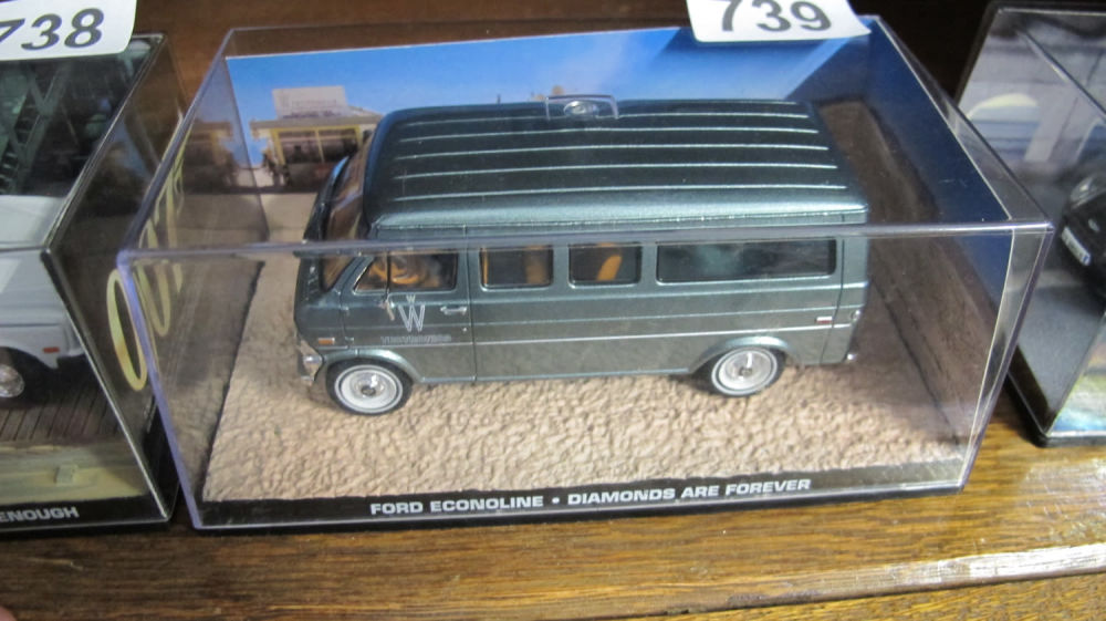 Lot 739: Fabbri Ltd 007 diecast car scale 1/43. Model:...