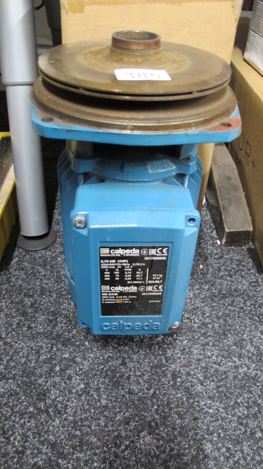 Lot 385: Calpeda pump