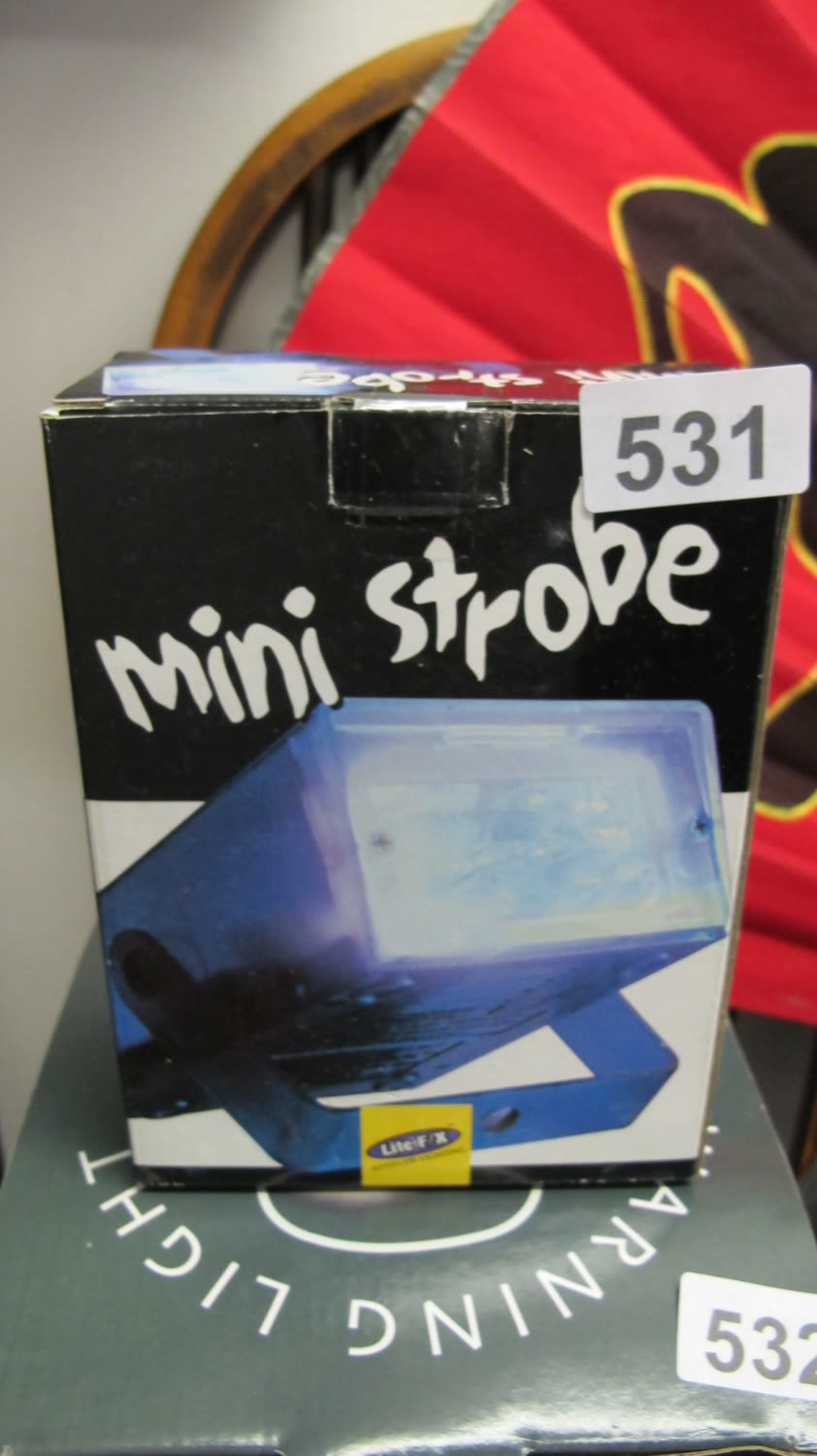 Lot 531: Boxed mini strobe