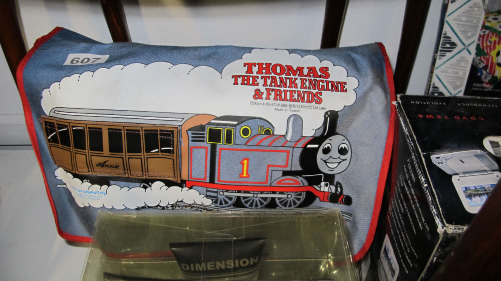 Lot 607: Vintage Thomas the Tank Engine bag