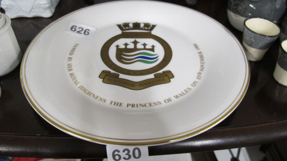 Lot 626: Princess of Wales Commemorative plate