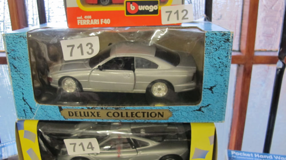 Lot 713: Boxed die cast car