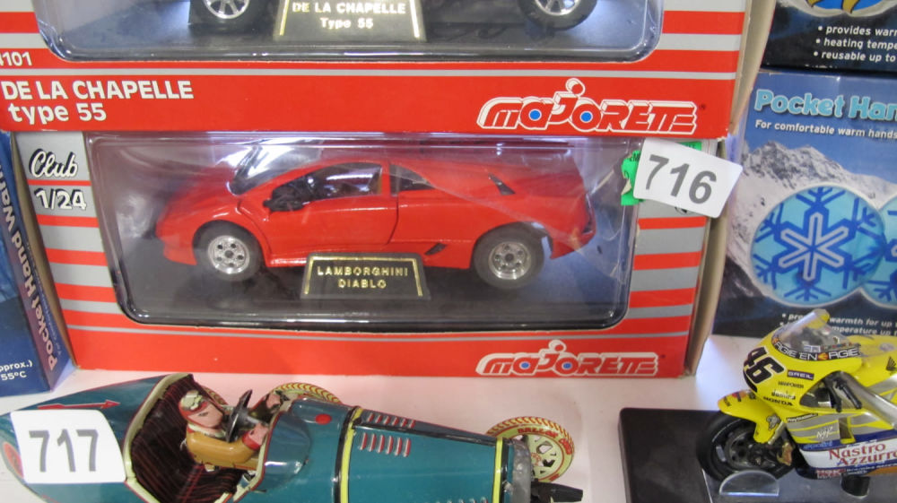Lot 716: Boxed Majorette Lamborghini Diablo car