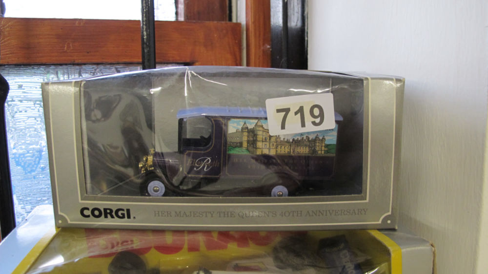 Lot 719: Boxed van commemorating the Queen's 40th anniversary