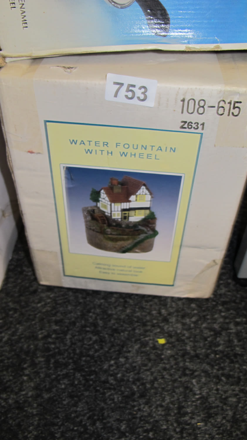 Lot 753: Water feature