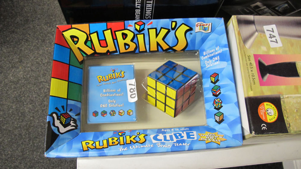 Lot 780: Boxed original Rubiks Cube