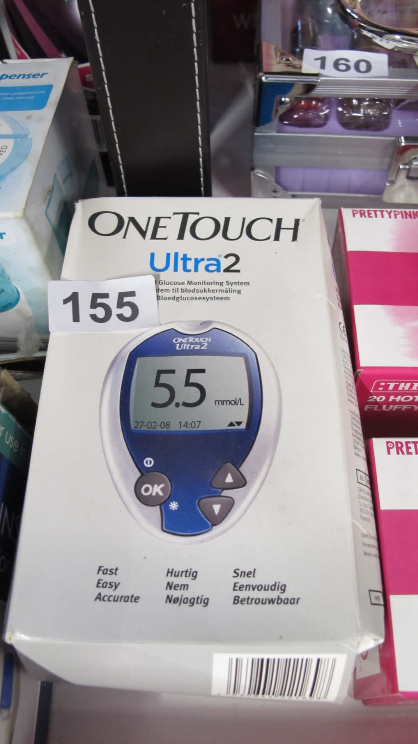 Lot 155: OneTouch blood sugar monitor