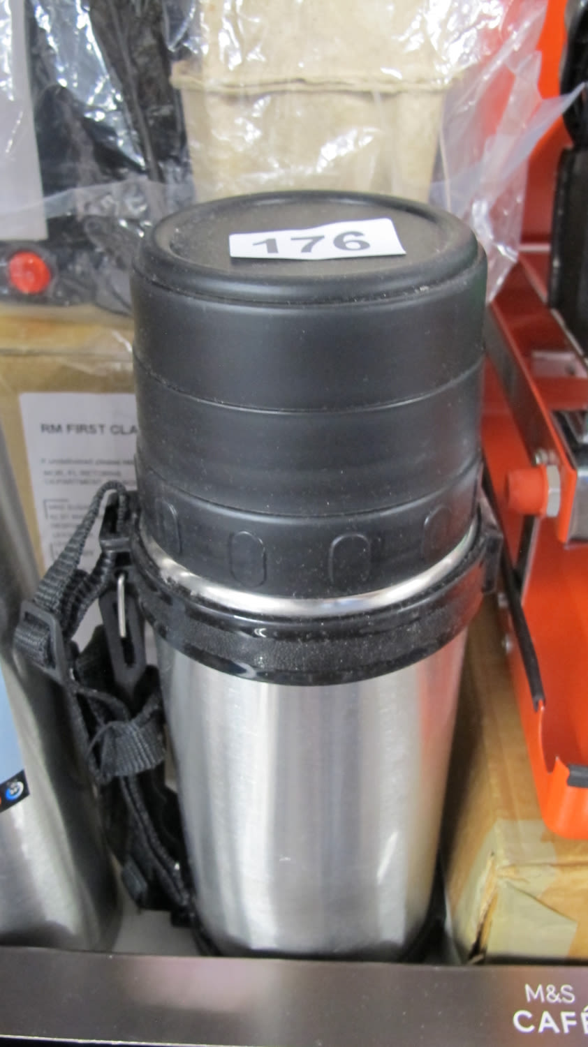 Lot 176: Heavy duty flask