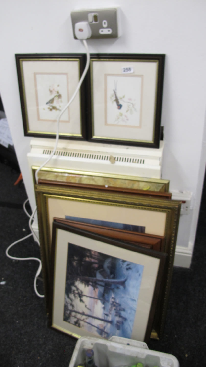 Lot 258: Quantity of framed and glazed prints