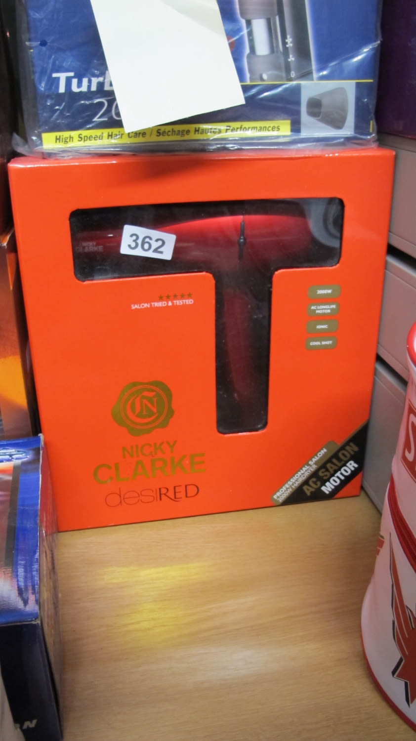 Lot 362: Nicky Clark Desired hair dryer. Ideal Valentines gift!