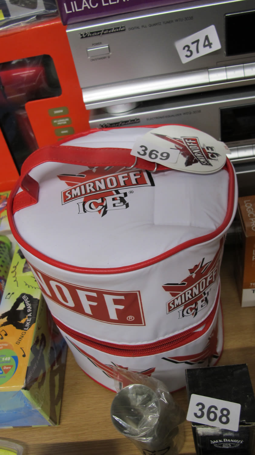 Lot 369: Smirnoff Ice cool bag. Ideal Valentines gift!